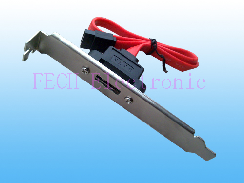 1Port Motherboard SATA Female T0 eSATA Male W/Bracket 1Port Motherboard SATA Female T0 eSATA Male W/Bracket