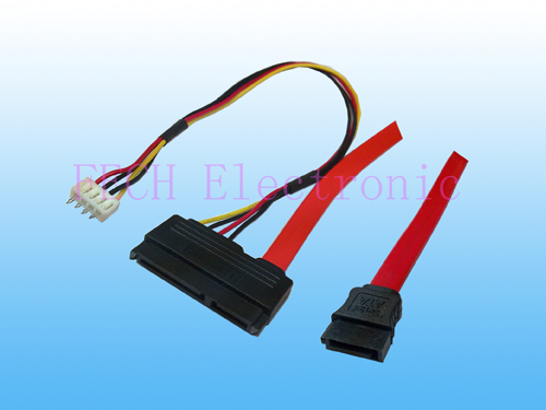 SATA 22P TO SATA150+Power Cable SATA 22P TO SATA150+Power Cable