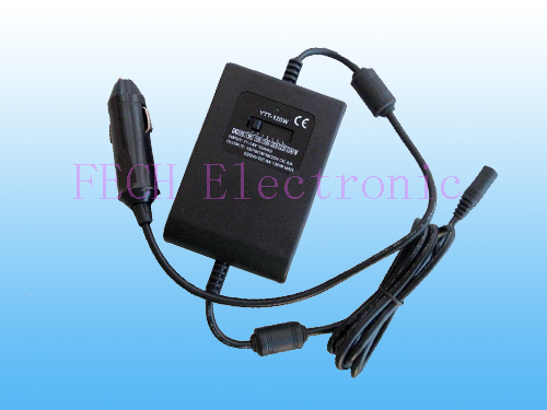 120W Universal AC/DC Adaptor for Laptop and Car