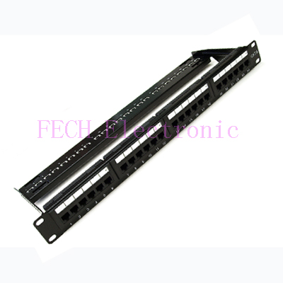 24Port UTP Cat5E(Cat.6) Patch Panel 24Port UTP Cat5E(Cat.6) Patch Panel