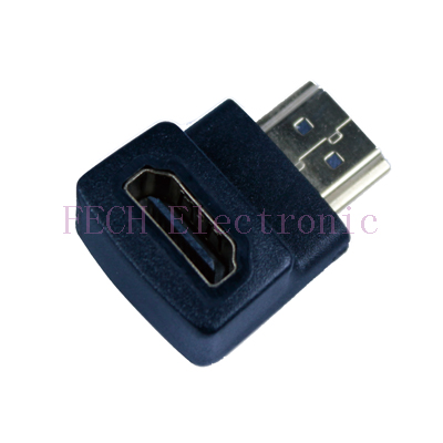 HDMI Adapter A-M / A-F 90 degree DOWN HDMI Adapter A-M / A-F 90 degree DOWN