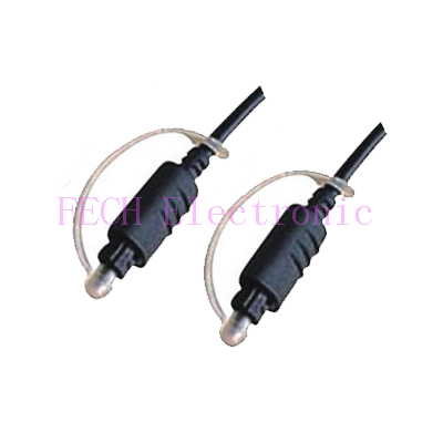 slink 3.5mm Mini Plug Optical Fiber Cable OD4.0MM Mold Type