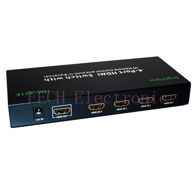 HDMI Switch 4 TO 1 with remote control HDMI Switch 4 TO 1 with remote control