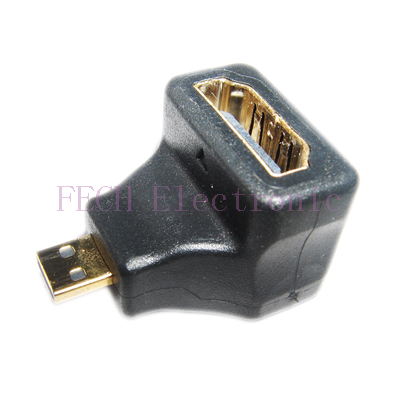 HDMI A-F TO Micro D-M 90° HDMI A-F TO Micro D-M 90°