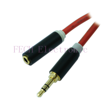 3.5ST Plug TO 3.5ST Jack (GOLD H.Q