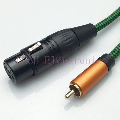 FV1172 XLR 3P Female to RCA Male Microphone Cable