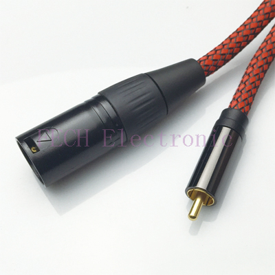 FV2171 XLR 3P Male to RCA Male Microphone Cable