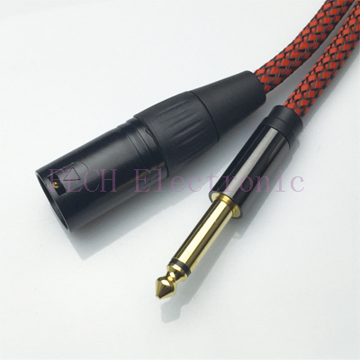 FV2671 XLR 3P Male to 6.35mm(1/4