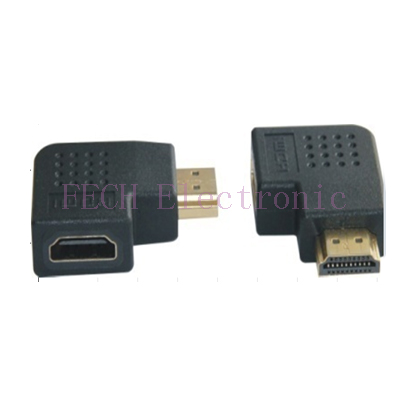 FAHR21 HDMI Adapter A-M / A-F 90 degree DOWN FAHR21 HDMI Adapter A-M / A-F 90 degree DOWN