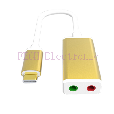 USB TYPE-C TO AUDIO(Free driver sound card) USB TYPE-C TO AUDIO(Free driver sound card)