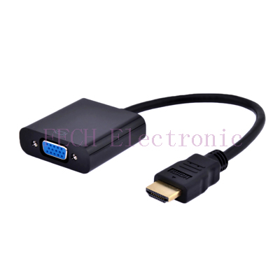HDMI MALE TO VGA FEMALE CONVERTER CABLE HDMI MALE TO VGA FEMALE CONVERTER CABLE